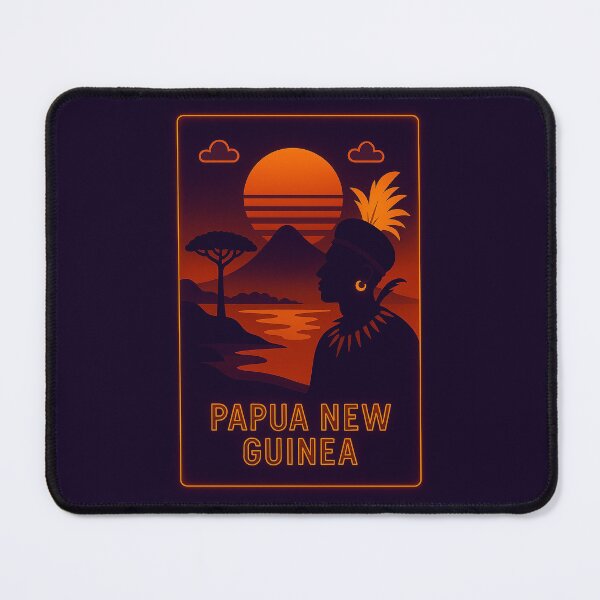 Item preview, Papua New Guinea Neon Travel designed and sold by Thistle-TShop.