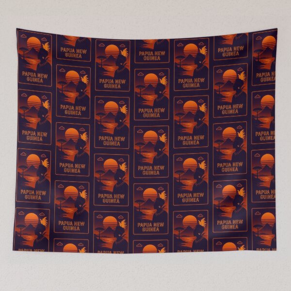 Item preview, Papua New Guinea Neon Travel designed and sold by Thistle-TShop.