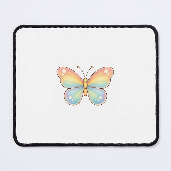 Item preview, Smiling colorful butterfly designed and sold by Johnsmagic.