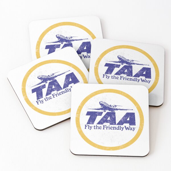 Item preview, TAA Fly the Friendly Way! (Distressed Look) designed and sold by Wonderbouy.