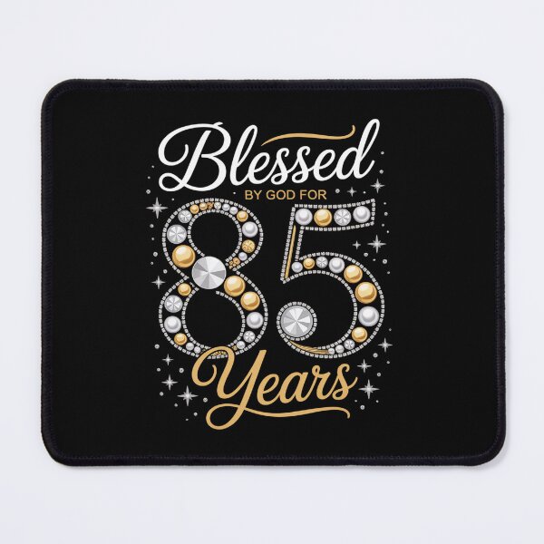 Item preview, Blessed By God For 85 Years Old 85th Birthday Party designed and sold by repconomArt.