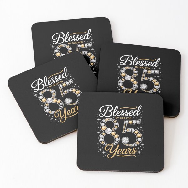 Item preview, Blessed By God For 85 Years Old 85th Birthday Party designed and sold by repconomArt.