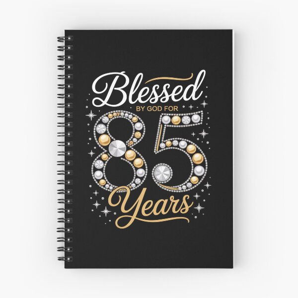 Item preview, Blessed By God For 85 Years Old 85th Birthday Party designed and sold by repconomArt.