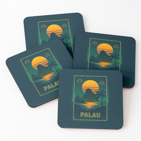 Item preview, Palau Neon Travel designed and sold by Thistle-TShop.