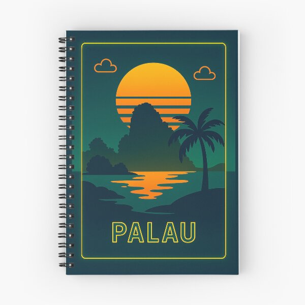 Item preview, Palau Neon Travel designed and sold by Thistle-TShop.