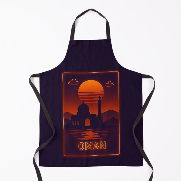 Item preview, Oman Neon Travel designed and sold by Thistle-TShop.