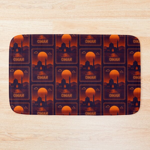Item preview, Oman Neon Travel designed and sold by Thistle-TShop.