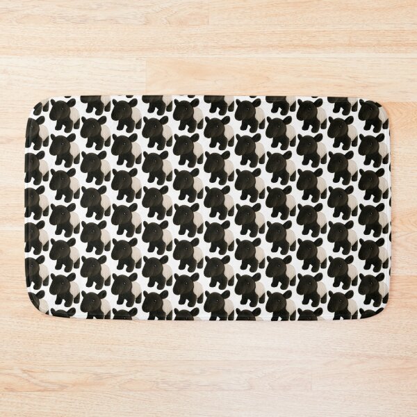 Item preview, Malayan Tapir Plush Toy Digital Art Malaysian Asia Jungle Animal designed and sold by Tapir-Design.