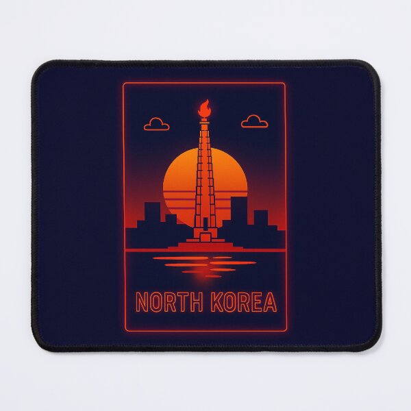 Item preview, North Korea Neon Travel designed and sold by Thistle-TShop.