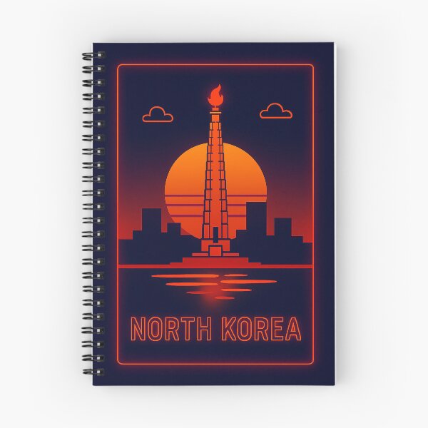 Item preview, North Korea Neon Travel designed and sold by Thistle-TShop.