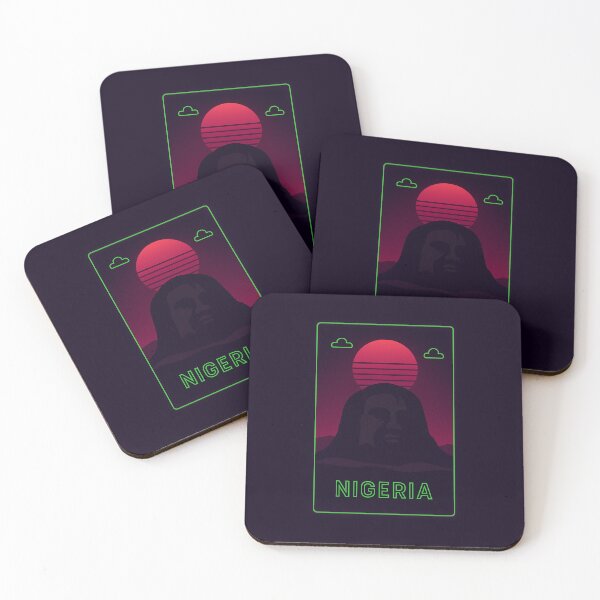 Artikelvorschau, Nigeria Neon Travel entworfen und verkauft von Thistle-TShop.
