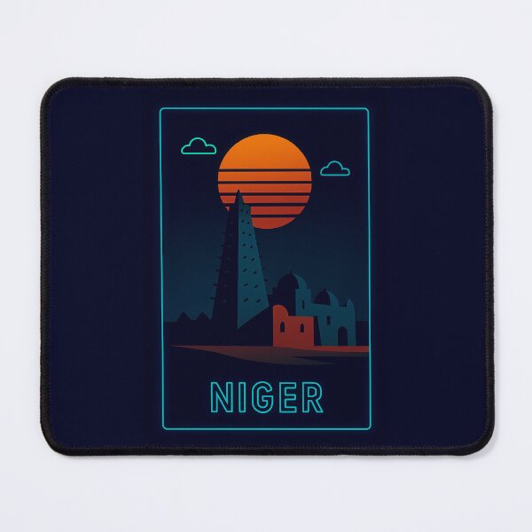 Item preview, Niger Neon Travel designed and sold by Thistle-TShop.