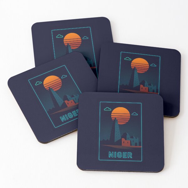 Item preview, Niger Neon Travel designed and sold by Thistle-TShop.