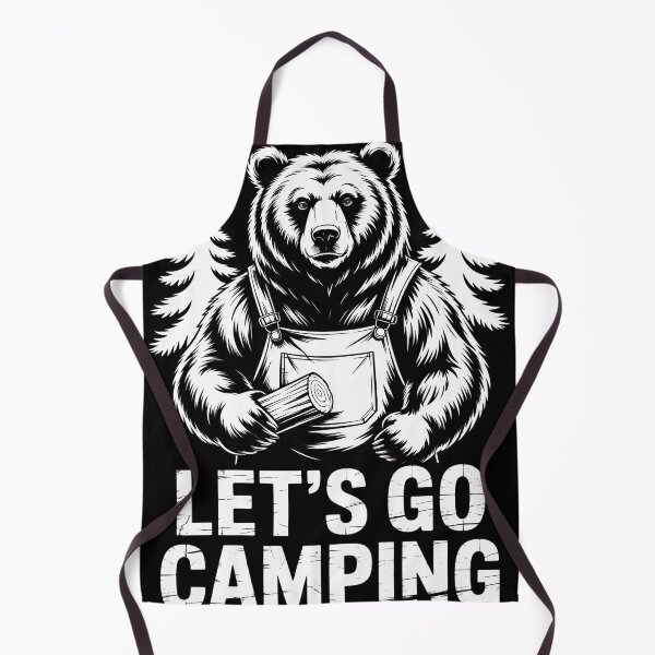 Item preview, Camping Funny Bear Saying designed and sold by vavatamenmeld.