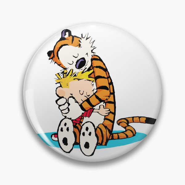 Item preview, Calvin and Hobbes Hugging designed and sold by Nikita Abakumov.