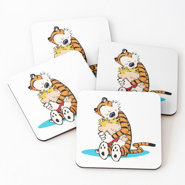 Item preview, Calvin and Hobbes Hugging designed and sold by Nikita Abakumov.