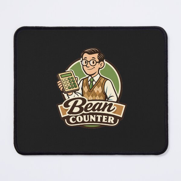Item preview, Bean Counter Accountant - Vintage Retro Design designed and sold by VintageImageInc.