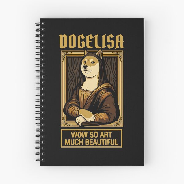 Item preview, Dogelisa Meme Poster - Funny Doge Mona Lisa Renaissance Art Parody designed and sold by AdyKurniawan.