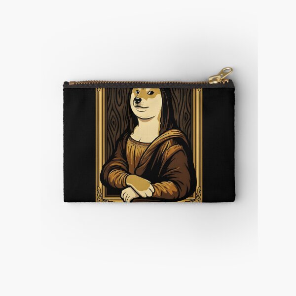 Item preview, Dogelisa Meme Poster - Funny Doge Mona Lisa Renaissance Art Parody designed and sold by AdyKurniawan.