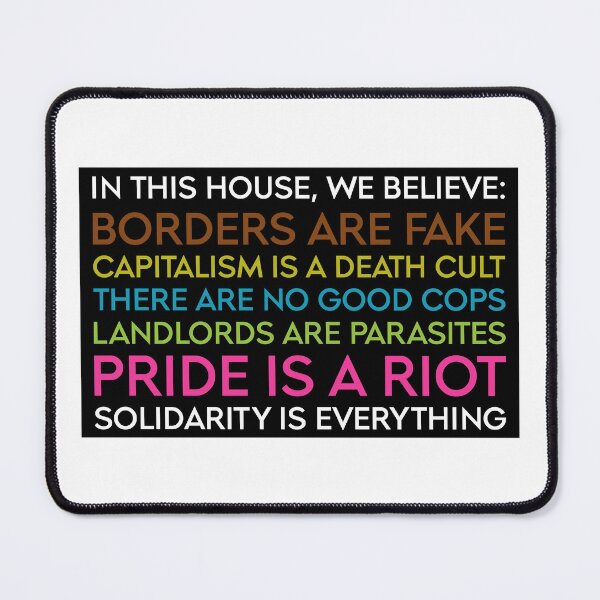 Item preview, In This House We Believe -- Leftist designed and sold by Balerion6.