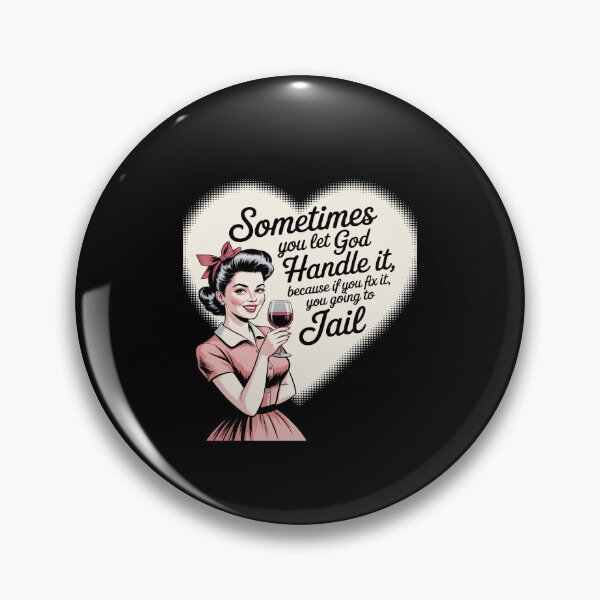 Item preview, Let God Handle It Housewife Funny Humor Mom designed and sold by HORIZBoutique.