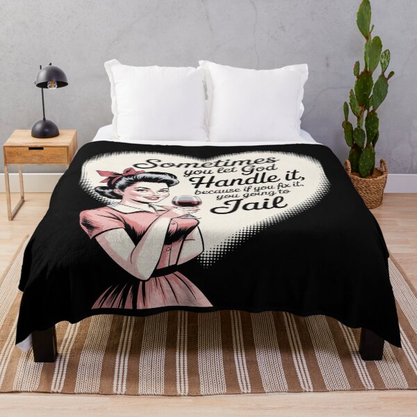 Item preview, Let God Handle It Housewife Funny Humor Mom designed and sold by HORIZBoutique.