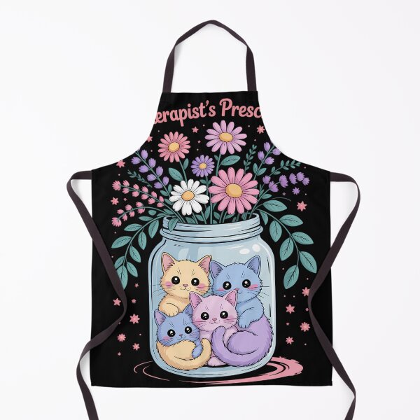 Item preview, Cat Therapy Therapist’s Prescription Mental Health Humor designed and sold by saresublete.