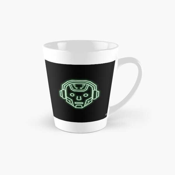 Item preview, Minimal Neon AI Robot Face designed and sold by MAX820.