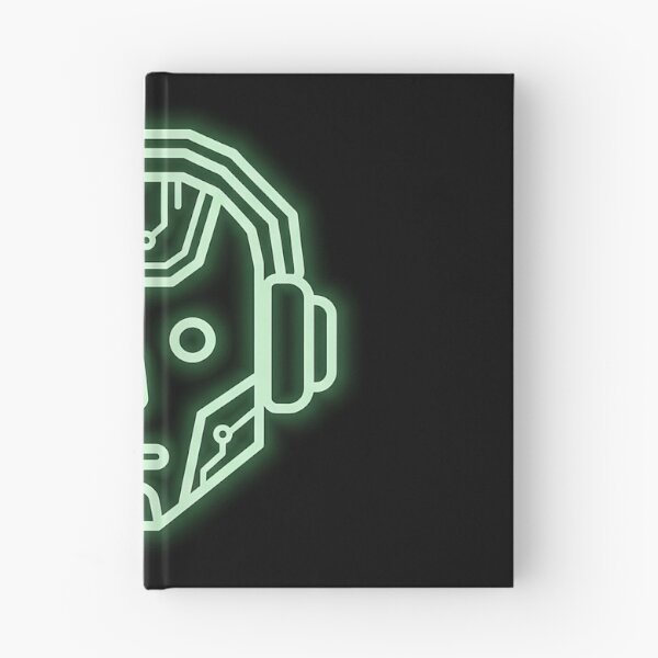 Item preview, Minimal Neon AI Robot Face designed and sold by MAX820.