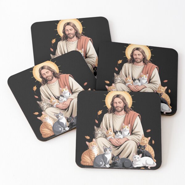 Item preview, Cats Jesus Lovers Bible Reader Christian designed and sold by saresublete.