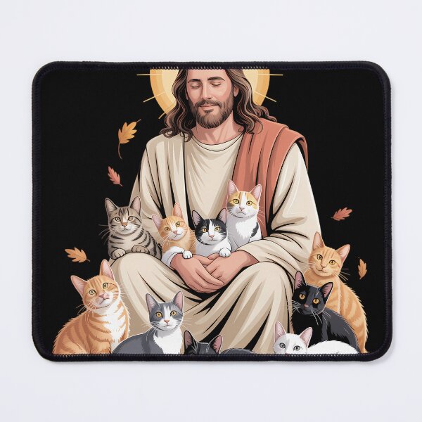 Item preview, Cats Jesus Lovers Bible Reader Christian designed and sold by saresublete.