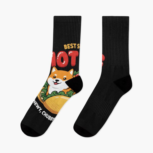 Item preview, Kawaii Shiba Inu Hot Dog Pun - Cute Japanese Dog Lover Gift designed and sold by AdyKurniawan.