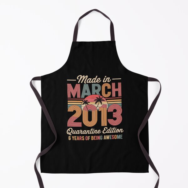 Item preview, Born March 2013 8th Quarantine Bithday Made in 2013 8 Year designed and sold by repconomArt.