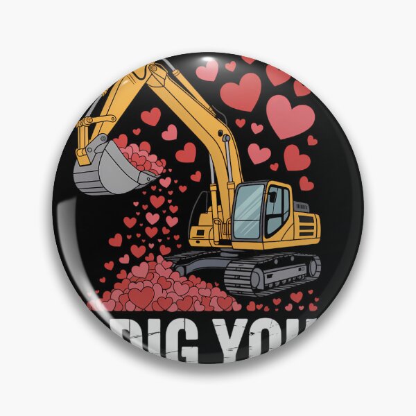 Item preview, Construction Hearts Valentines Day designed and sold by waislumekinwye.
