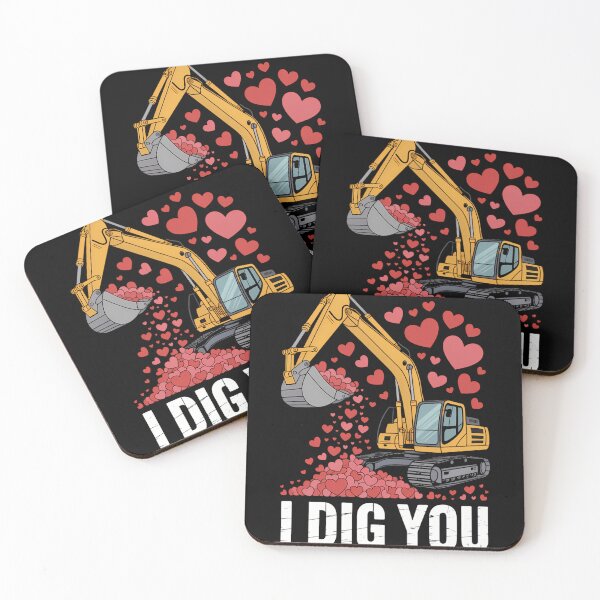 Item preview, Construction Hearts Valentines Day designed and sold by waislumekinwye.