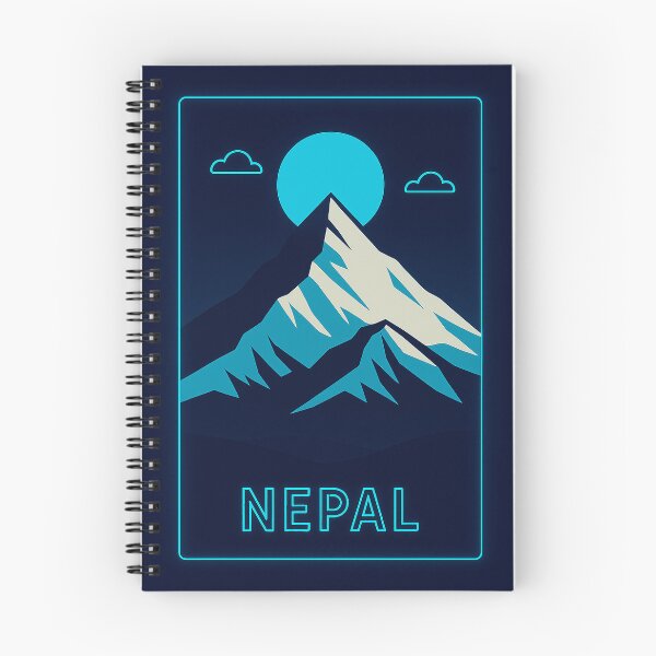 Artikelvorschau, Nepal Neon Travel entworfen und verkauft von Thistle-TShop.