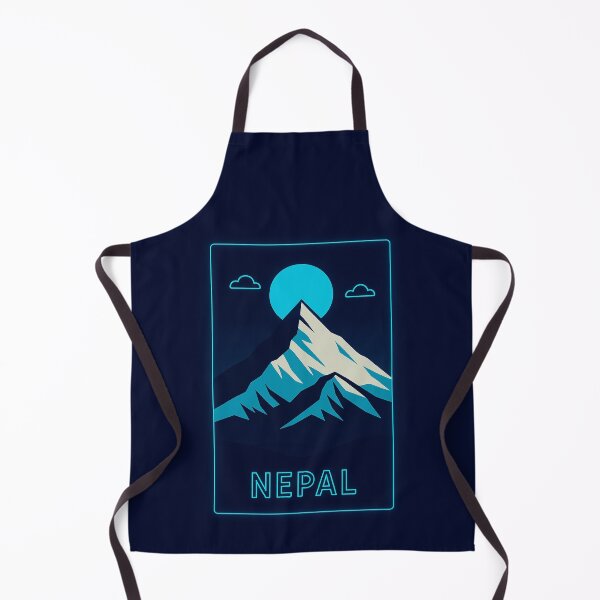 Item preview, Nepal Neon Travel designed and sold by Thistle-TShop.