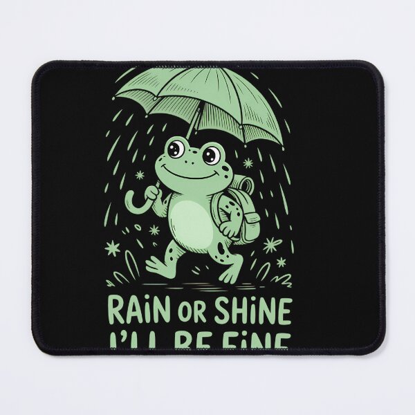 Item preview, Cute Frog Positive Mental Health Kawaii Aesthetic designed and sold by waislumekinwye.
