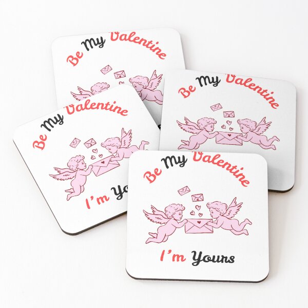 Item preview, Be My ValetIne I'm Yours Two Cupids designed and sold by SolSel ⭐⭐⭐⭐⭐.