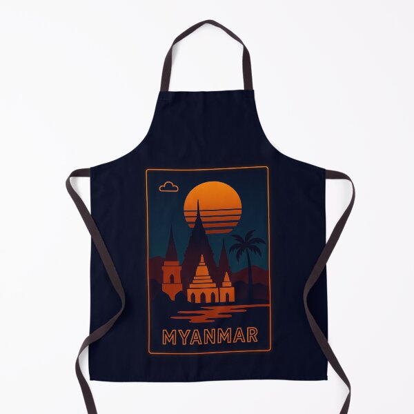 Item preview, Myanmar Neon Travel designed and sold by Thistle-TShop.