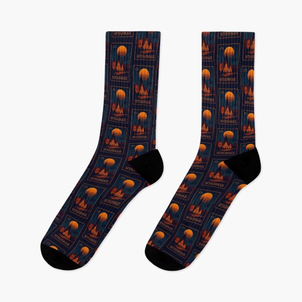 Item preview, Myanmar Neon Travel designed and sold by Thistle-TShop.