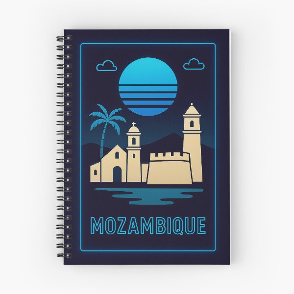 Artikelvorschau, Mosambik Neon Travel entworfen und verkauft von Thistle-TShop.