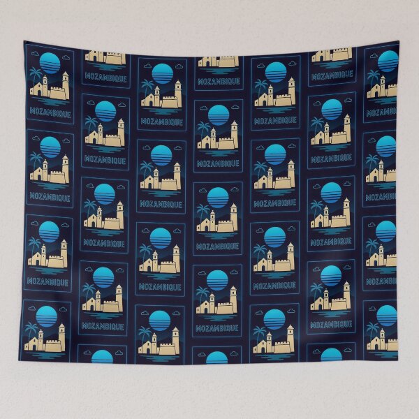 Item preview, Mozambique Neon Travel designed and sold by Thistle-TShop.