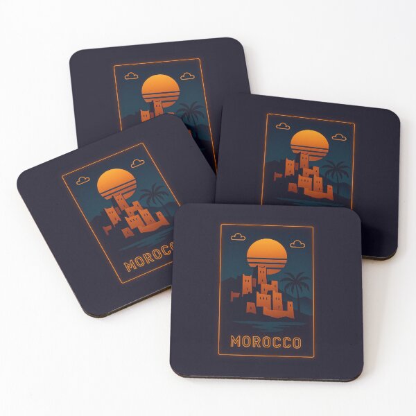 Item preview, Morocco Neon Travel designed and sold by Thistle-TShop.