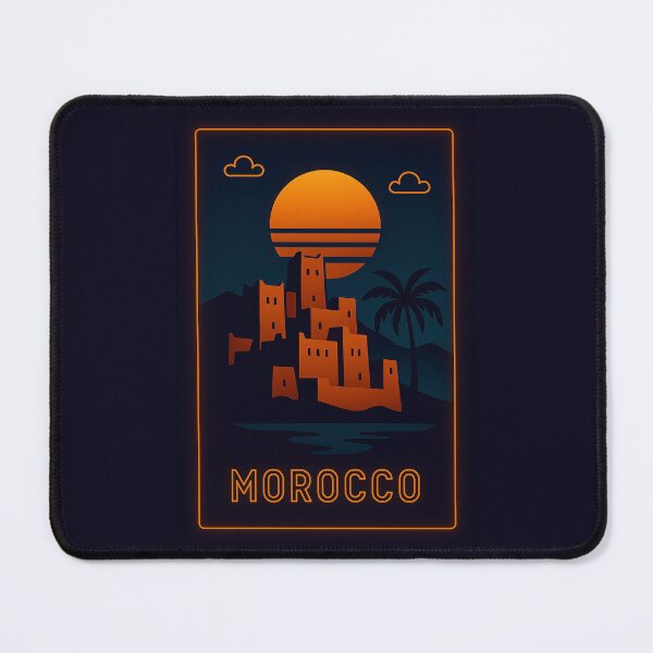 Item preview, Morocco Neon Travel designed and sold by Thistle-TShop.