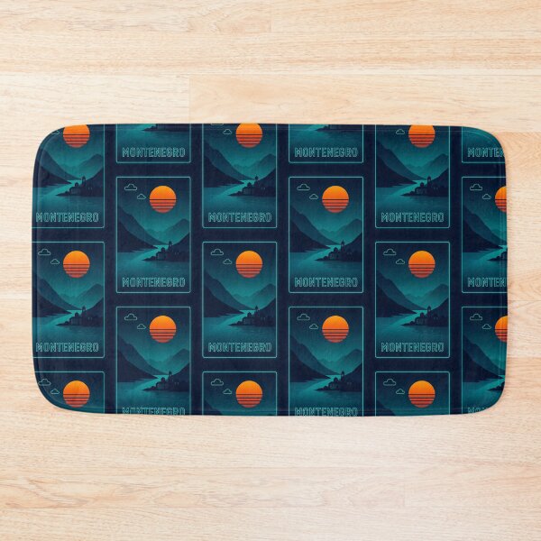 Item preview, Montenegro Neon Travel designed and sold by Thistle-TShop.