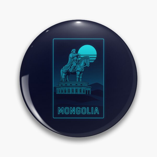 Item preview, Mongolia Neon Travel designed and sold by Thistle-TShop.