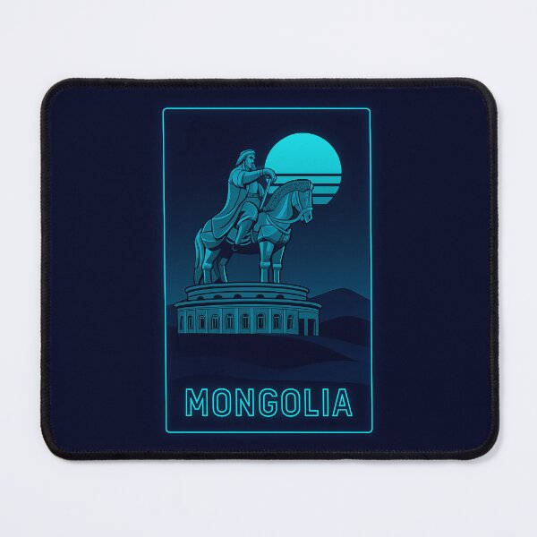 Item preview, Mongolia Neon Travel designed and sold by Thistle-TShop.