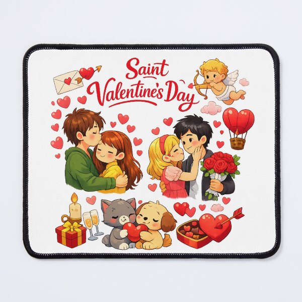 Item preview, Cartoon Saint Valentine's Day designed and sold by Arte Cartoon From TagTeam Group.
