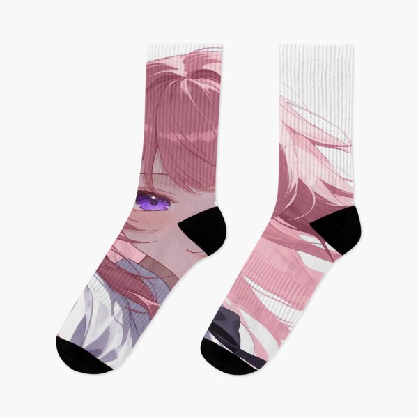 Item preview, Pink Hair Anime Girl – Cute Aesthetic Anime Illustration Design designed and sold by Sushikidsntod.